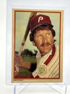 1985 Topps Circle K Mike Schmidt Baseball Card #19 Mint FREE SHIPPING
