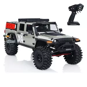 CROSSRC RC assemblato EMO X4 1/8 differenziale cingolato camion 436 mm luce passo - Foto 1 di 24