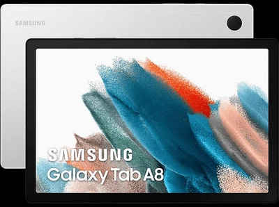 Tablet - Samsung Galaxy Tab A8, 64 GB eMMC, Plata, WiFi, 10.5" WUXGA, 4 GB RAM, - Imagen 1 de 4