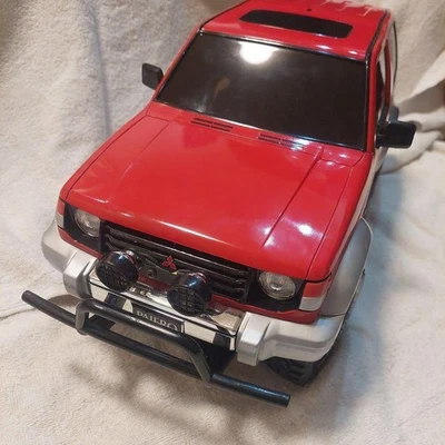 TAMIYA Mitsubishi Pajero CC-01 1/10 RC Car Wide Metal Top AS IS - Image 1 of 4