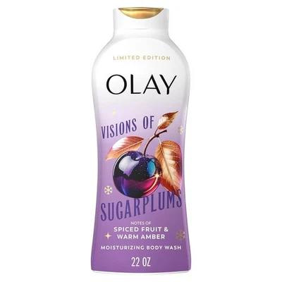 Olay Limited Edition Moisturizing Body Wash - Visions of Sugarplums, 22 fl oz - Image 1 of 4