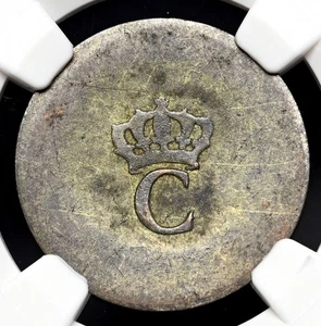 FRANCIA, Colonias. Billon Stampee (1779), Vlack 375, NGC AU53 - Imagen 1 de 4