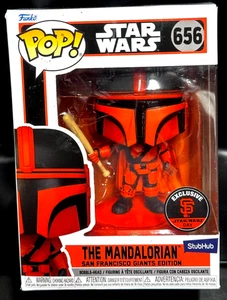 PoP! Star Wars 656 THE MANDALORIAN Edición Gigantes de San Francisco - Nuevo - Imagen 1 de 14