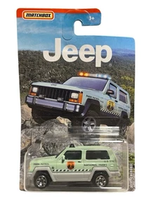Matchbox Jeep Cherokee Park Patrol National Parks - Picture 1 of 2