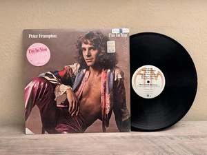 PETER FRAMPTON I'M IN YOU POP ROCK A&M LABEL HYPE STICKER VINYL LP EX+ TO NM - Picture 1 of 6