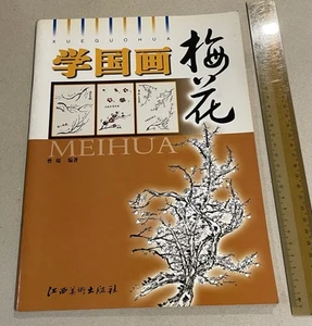 2009 China Chinese painting art book how to draw Plum Blossom 學國畫 梅花 曾端著 江西美術出版社 - Picture 1 of 9