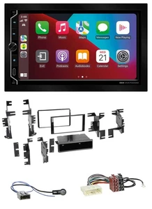 ESX 2DIN DAB USB MP3 Bluetooth Autoradio für Nissan Versa Tiida C11 2007-2011 sc - Bild 1 von 10