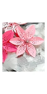 Troquelado Plantillas Flor Plegable "Dotty" - Imagen 1 de 6