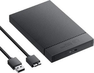USB 3.0 Festplattengehäuse Externes Gehäuse Festplatte 2.5 Zoll SATA SSD HDD - Bild 1 von 7