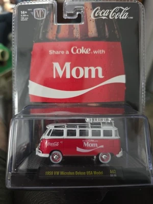 M2 Machines  MOM Coca Cola 1959 VW Microbus Deluxe USA  - Image 1 of 3