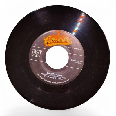 Strange Loves / Small Faces Back to Back Hit Series 7" Vinyl COL3183 45RPM - VG+ - Image 1 of 2