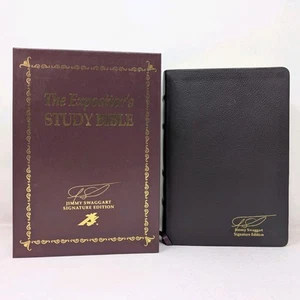 The Expositor’s Study Bible Jimmy Swaggart Signature Edition Leder signiert von 4 - Bild 1 von 15