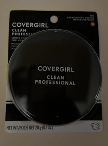 Covergirl Clean Professional Loose Powder 115 Translucent Medium New - Picture 1 of 2
