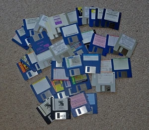 AMIGA Floppy disk collection,various, - 50 disks - Afbeelding 1 van 1