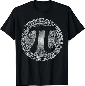Pi T-Shirt 3_14 Pi Number Symbol Math Science Funny Gift Unisex T-Shirt - Picture 1 of 4