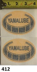 2! Yamalube sticker decal RC100 KT100 Yamaha go kart AKRA WKA 2 stroke shifter - Foto 1 di 5
