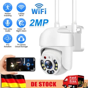 Ycc365plus 1080P FHD Draussen WIFI 2.4G IP Überwachungskamera Funk Wlan CCTV Cam - Bild 1 von 21