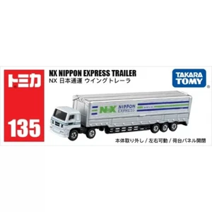 Takara Tomy Tomica 135 NX Nippon Express Trailer Diecast Model Car New in Box - Picture 1 of 4