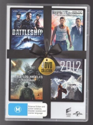Battleship/WhiteHouse Down/Battle Los Angeles /2012 - DVD - Image 1 of 2