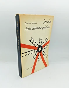 "STORIA DELLE DOTTRINE POLITICHE" Gaetano Mosca, Laterza 1962 - Picture 1 of 1