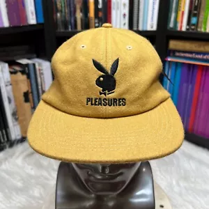 PLEASURES X PLAYBOY MENS HAT MUSTARD - Picture 1 of 4