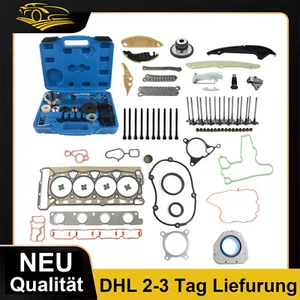Für VW Audi A4 Passat Skoda Seat 1,8 2,0 TFSI Steuerkettensatz & Spezialwerkzeug - Bild 1 von 9