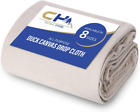Canvas Drop Cloth for Painting Size  4  X 15 Feet Pack of 1 Pure Cotton Painter