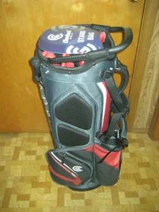 BRAND NEW Cleveland CG LT Stand bag 14 way top Red / Charcoal - Picture 1 of 6