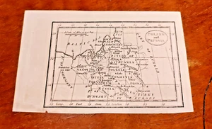 1802 Poland & Prussia Baltic Sea Small Antique Map Print Illustration R. Turner - Picture 1 of 1