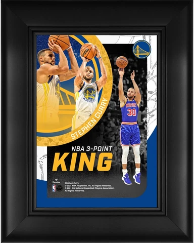 Stephen Curry Warriors Player Plaques and Collage Cover