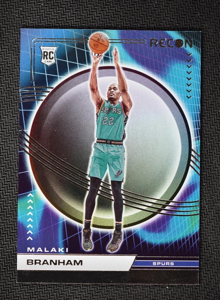 2022-23 Recon Rookie Base #243 Malaki Branham - San Antonio Spurs