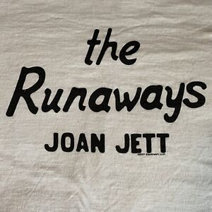 T-shirt proto punk sous licence THE RUNAWAYS Joan Jett, 2021. 3XL (NV) d'occasion