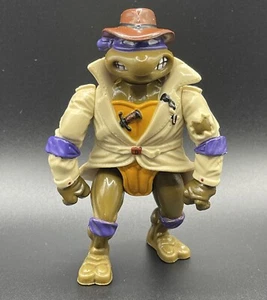 Vintage Detective Donatello Teenage Mutant Ninja Turtles TMNT Figura 1990 Mirage - Foto 1 di 6