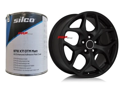 Trasparente Opaco 2k adesione diretta CERCHI lega ferro alluminio lamiera zinca - Immagine 1 di 4