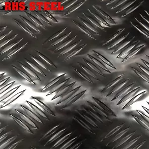 Aluminium Tread Checker Plate Sheets 5 Bar 4 x 1200 x 2400 Delivery Sydney - Picture 1 of 3