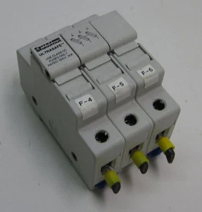 Ferraz Shawmut USCC3 Ultrasafe Fuse Block, 3-Pole, 600V, 30A - Picture 1 of 4