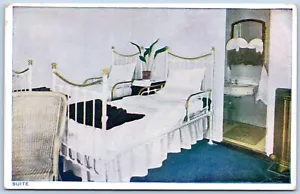Postcard NY New York SS Zacapa Suite United Fruit Company Steamer Ship B65 - Picture 1 of 2