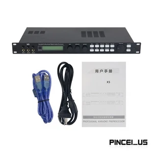 X5 Effect Processor Karaoke Effector KTV Professional Audio Processor Reverb pe6 - Picture 1 of 7