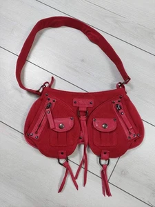C'N'C COSTUME NATIONAL Red Bag Vintage made in Italy - Picture 1 of 17