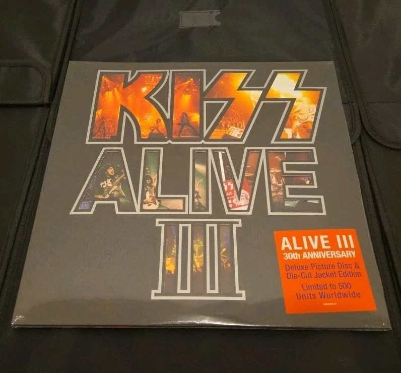 KISS Alive III Picture Disc 30th Anniversary ONLY 500 MADE [SHIPS NOW!!] 🆕 ✅  - Image 1 of 1