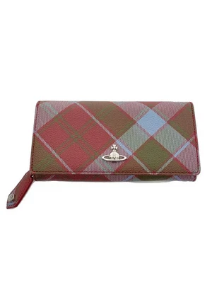 Cartera Larga Vivienne Westwood Cuadros Multicolor Para Mujer 51050023-10256 Foto 1 de 4