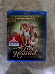NEW The Fox and the Hound 1 & 2 One Two Movie Collection Blu-Ray Sealed - Picture 1 of 2