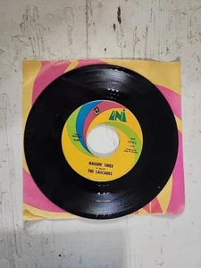 THE CASCADES Maybe The Rain Will Fall DJ PROMO 45 Vinyl 1969 RARE POP ROCK 7" - Foto 1 di 2