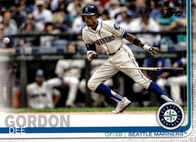 5 CARD LOT - 2019 Topps - Dee Gordon #292 Leaving the Box - Image 1 of 2