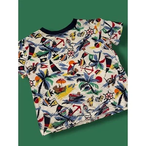 7 Polo Ralph Lauren Bear Ringer T - Picture 1 of 2