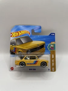 2025 Hot Wheels BMW 2002 Yellow HW '70S VS. '90S 5/10 Short card - Picture 1 of 2