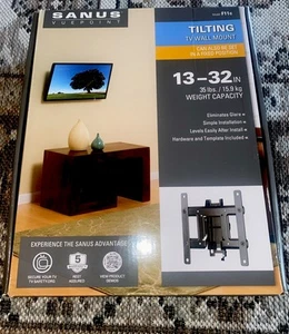#F11C Adjustable Sanus Vuepoint 13" - 32" inch Flat Panel TV Tilting New In Box - Picture 1 of 4