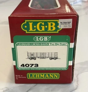 LGB 4073 Rio Grande High Side Gondola DRGWRR 1646 G-Scale Train Holiday Edition - Picture 1 of 12