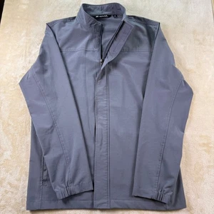 TravisMathew grau durchgehender Reißverschluss leichte Golfjacke Mantel Herren Medium - Bild 1 von 9