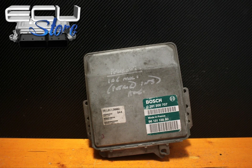 ECU/MOTORE CENTRALINA 0261200707 9613113880 - PEUGEOT 106 CITROEN AX 1.0i - Immagine 1 di 1